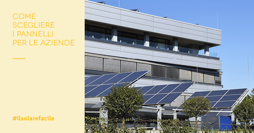 Pannelli Fotovoltaici per Aziende: caratteristiche e installazione