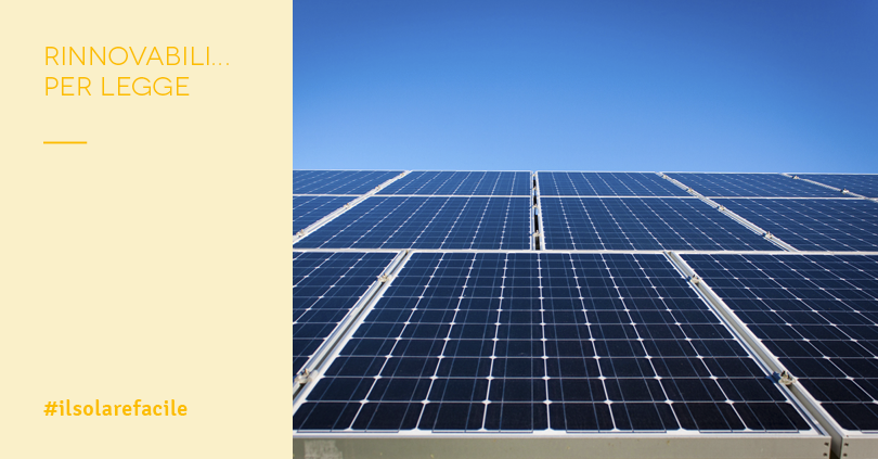 Quando scatta l'obbligo fotovoltaico