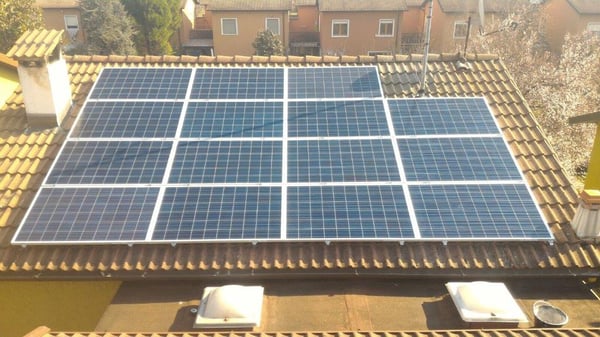 Dimensione pannelli fotovoltaici per un impianto domestico