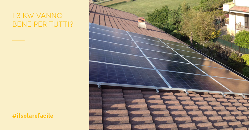 Pannelli fotovoltaici dimensioni per una famiglia media